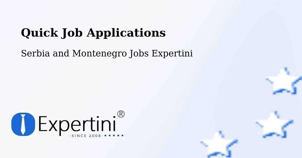 Quick Apply Feature – Middleton - Serbia and Montenegro Jobs Expertini